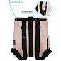 Рюкзак Berlingo Trends "Eco pink" 36*28,5*13см, 1 отделение, тайвек (арт. 336389)