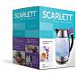 Чайник SCARLETT SC-EK27G13, 2 л, 2200 Вт, закрытый нагревательный элемент, стекло, стальной (арт. 457215)