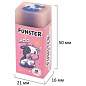 Ластик FUNSTER (ФАНСТЕР) "PETS", 50х21х16 мм, прямоугольный, картонный держатель, экологичный ПВХ, ассорти, 272725 (арт. 272725)