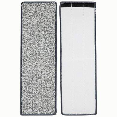 Насадка для швабры WRING SIMPLE-N МОП плоская,микрофибра,11*35см,липучка,310470 Рыжий Кот Рыжий кот (арт. 844829)