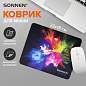 Коврик для мыши SONNEN "EXPLOSIVE", резина + ткань, 220х180х3 мм, 513291 (арт. 513291)