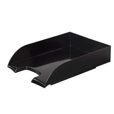 Лоток горизонтальный для бумаг BRAUBERG "Office style", 320х245х65 мм, черный, 237286 (арт. 237286)