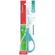 Ножницы MAPED "Essentials Color", 210 мм, бирюзовые, эргономичные ручки, 468111 (арт. 238306)