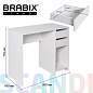Стол письменный/компьютерный BRABIX "Scandi CD-017", 900х450х750 мм, 2 ящика, белый, 641894, ЦБ013706-1 (арт. 641894)
