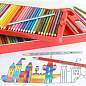 Карандаши цветные Faber-Castell "Замок", 60цв., шестигр., заточ.+2ч/г кар. Grip+ластик+точилка, метал. коробка (арт. 286239)