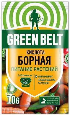Борная кислота 10гр. для рассады (для развития плодоношения( удобрение, пакет 04-425 (арт. 450895)