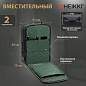 Рюкзак-сумка HEIKKI PRIORITY (ХЕЙКИ) с отделением для ноутбука, 2 отделения, черный, 45x31x15 см, 272587 (арт. 272587)