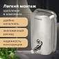 Дозатор для жидкого мыла LAIMA BASIC, 1 л, нержавеющая сталь, зеркальный, 601796 (арт. 601796)