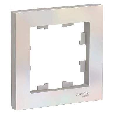 Schneider AtlasDesign рамка СУ 1 мест. жемчуг ATN000401 (арт. 662512)