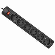 Сетевой фильтр DEFENDER DFS 155, 6 розеток, 5 м, черный, 99496 (арт. 513815)