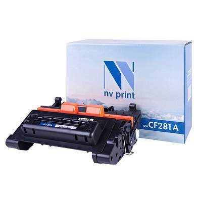 Картридж лазерный NV PRINT (NV-CF281A) для HP LJ M604dn/605dn/606dn, ресурс 10500 страниц (арт. 363275)
