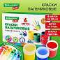 Краски пальчиковые для малышей от 1 года, КЛАССИКА, 6 цветов по 40 мл, BRAUBERG KIDS, 192396 (арт. 192396)