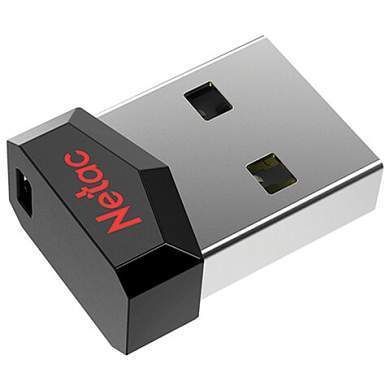 Флеш-диск 64GB NETAC UM81, USB 2.0, черный, NT03UM81N-064G-20BK (арт. 513700)