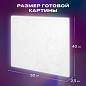 Картина по номерам 40х50 см, ОСТРОВ СОКРОВИЩ "Бело-розовые розы", на подрамнике, акрил, кисти,663286 (арт. 663286)