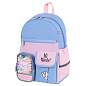 Рюкзак BRAUBERG PASTEL с термонашивками в комплекте, "Friendly bunnies", голубой, 40х29х14 см, 271423 (арт. 271423)