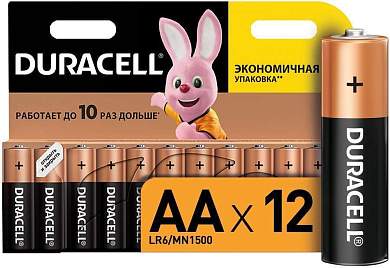 Элемент питания Duracell LR6/316 BL12 (арт. 154248)