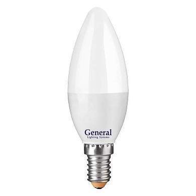 General Свеча C37 E14 10W 4500K 4K 35Х105 Пластик/Алюм Glden-Cf-10-230-E14-4500, 682800 (арт. 650975)