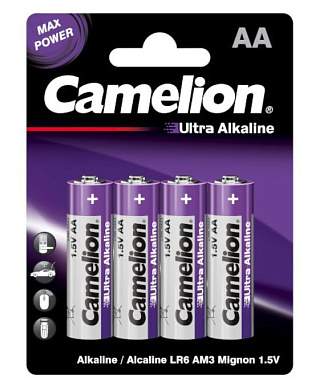 Элемент питания Camelion Ultra Alkaline LR6/316 BL4 (арт. 838522)
