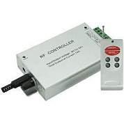 Ecola Аудиоконтроллер 12V 144W(24V 288W) 12A RGB c радиопультом управления (цветомузыка) RCM12AESB (арт. 483279)