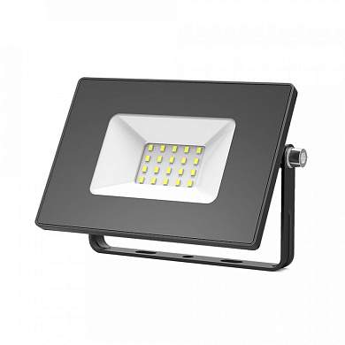Gauss Elementary прожектор светодиодн. 20W(1320lm) IP65 6500K 6K 112x76x27 черный ПРОМО 613100320P (арт. 738552)