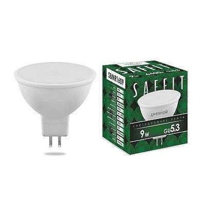 Saffit MR16 GU5.3 220V 9W(810Lm) 6400K 6K матовая 50x48 SBMR1609 55086 (арт. 619366)