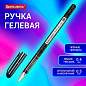 Ручка гелевая BRAUBERG "Profi-Gel PRO", ЧЕРНАЯ, линия письма 0,4 мм, игольчатый наконечник 0,5 мм, печать на корпусе, 144124 (арт. 144124)
