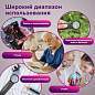 Лупа просмотровая BRAUBERG, С ПОДСВЕТКОЙ, диаметр 37 мм, увеличение 8, корпус черный, 454127 (арт. 454127)