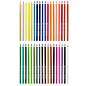 Карандаши цветные акварельные BRAUBERG PREMIUM AQUARELLE, 36 цветов, трехгранные, утолщенный грифель 4 мм, натуральное дерево, 181674 (арт. 181674)