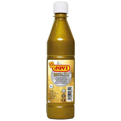 Гуашь JOVI, с повышенным содержанием пигмента, золотая, 250мл (арт. 340740)