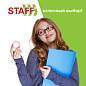 Клейкие ленты 12 мм х 33 м канцелярские STAFF CLASSIC, КОМПЛЕКТ 12 шт., прозрачные, 271259 (арт. 271259)