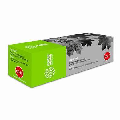 Картридж лазерный CACTUS (CS-C047) для Canon LBP112/LBP113W, ресурс 1600 страниц (арт. 363920)