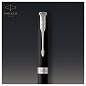 Ручка шариковая Parker "Sonnet Matte Black СT" черная, 1,0мм, поворот., подарочная упаковка (арт. 240067)