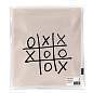 Сумка шоппер BRAUBERG PREMIUM, канвас, 40х35 см, на кнопке, карман, бежевый, "Tic-tac-toe", 271902 (арт. 271902)