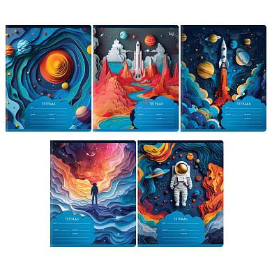 Тетрадь 12л., клетка BG "Paper Art" (арт. 364940)