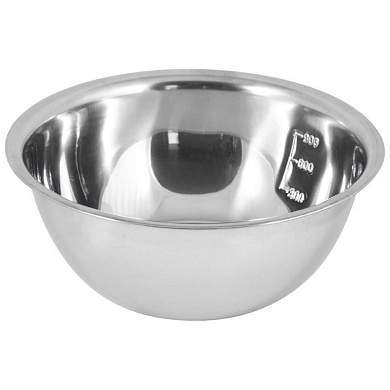 Миска из нерж стали, BOWL-ROLL-20, 20*7,7 см, 1,5 л, 3277 Mallony (арт. 692158)