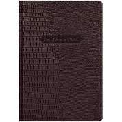 Телефонная книга А5, 80л., кожзам, BG "Reptile. Burgundy", с вырубкой (арт. 373787)