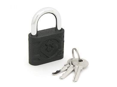 PALLADIUM 305F-50 Замок навесной, Корпус Ш50*В39мм, Дужка d=8мм, В25мм, 3 англ.ключа, чугун (BL) (арт. 675124)