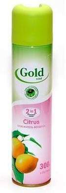 Освежитель воздуха GOLD WIND Citrus (Цитрус) 300мл Сибиар (арт. 439946)