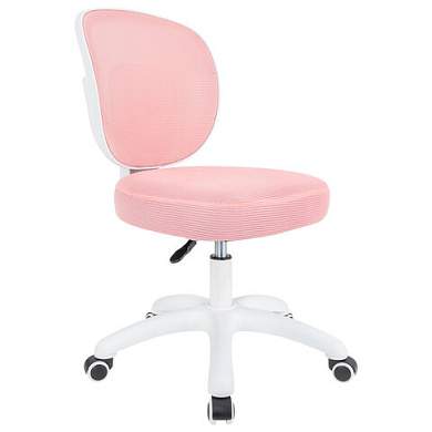 Кресло детское BRABIX KIDS "MG-230", без подлокотников, сетка/ткань TW, розовое, 533319 (арт. 533319)