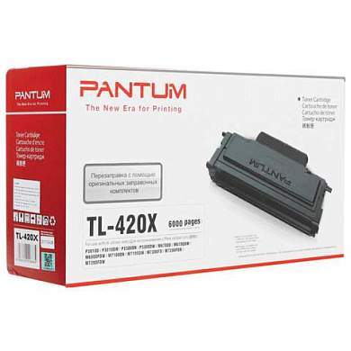 Тонер-картридж PANTUM (TL-420XP) P3010/P3300/M6700/M6800/M7100, ресурс 6000 стр., оригинальный (арт. 363065)