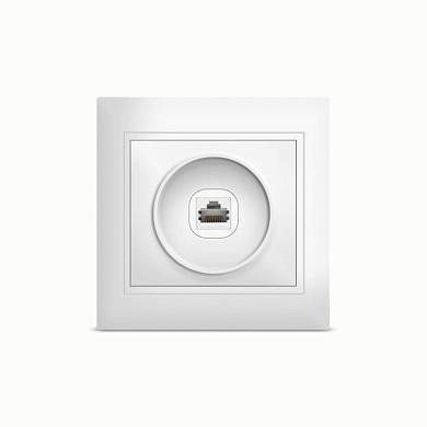 Universal Севиль Роз. Комп. Су 1 Мест. Бел. (Керам. Осн., Rj45) Новый Дизайн С0051 (арт. 542095)