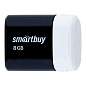 Память Smart Buy "Lara" 8GB, USB 2.0 Flash Drive, черный (арт. 225757)