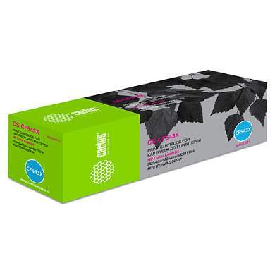 Картридж лазерный CACTUS (CS-CF543X) для HP LaserJet Pro M254/M280/M281, пурпурный, ресурс 2500 страниц (арт. 363048)