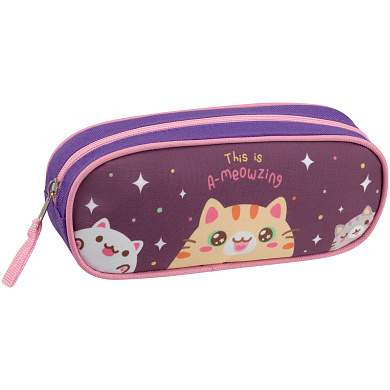 Пенал 210*80*45 ArtSpace "Star cats", полиэстер (арт. 365008)