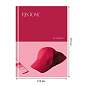 Записная книжка А5 80л. BG "Viva magenta", soft-touch ламинация, блок в точку, 100 гр/м2 (арт. 342962)