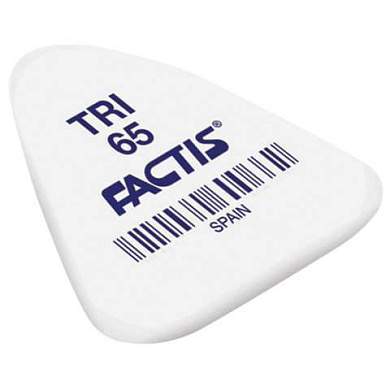 Ластик FACTIS TRI 65, 36х33х6 мм, ассорти, треугольный, PNFTRI65 (арт. 227991)