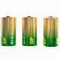 Батарейки GP Ultra, С (LR14, 14 А), алкалиновые, КОМПЛЕКТ 2 шт., блистер, 14AU-2CR2 (арт. 456687)