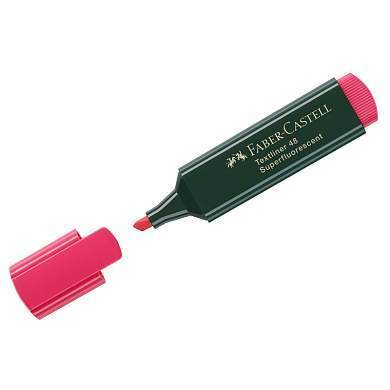 Текстовыделитель Faber-Castell "48" красный, 1-5мм (арт. 286179)