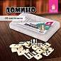 Игра настольная "ДОМИНО", пластиковый кейс, 17х10 см, ЗОЛОТАЯ СКАЗКА, 662296 (арт. 662296)