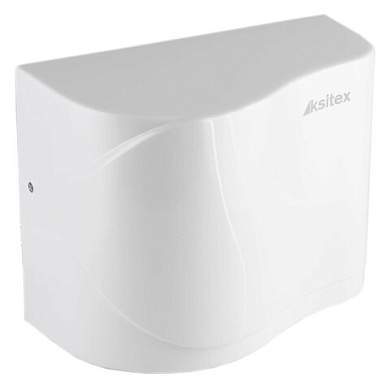 Сушилка для рук KSITEX M-1500, 1500 Вт, пластик, белая (арт. 608343)